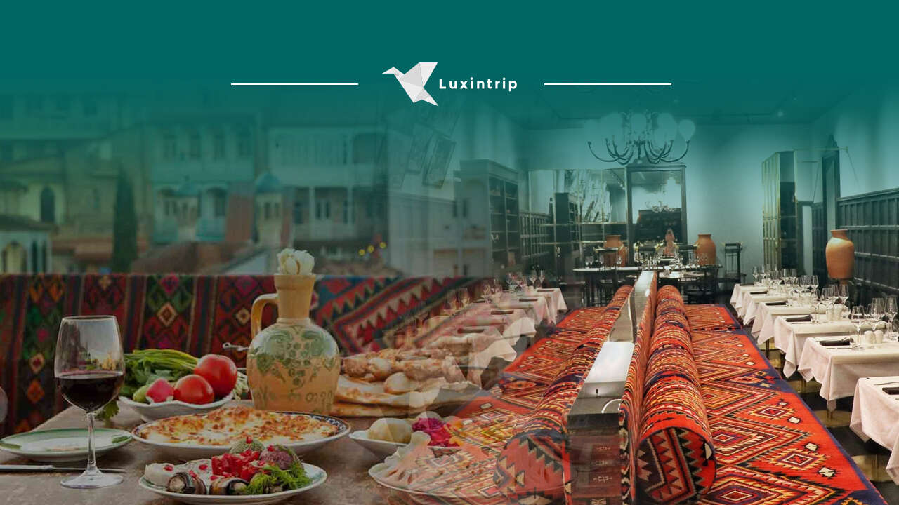 رستوران محلی در گرجستان